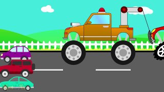 Trucks Compilation - Monster Trucks For Children - Mega Kids Tv