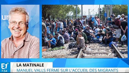 Migrants : "Manuel Valls n'a pas de conscience européenne"