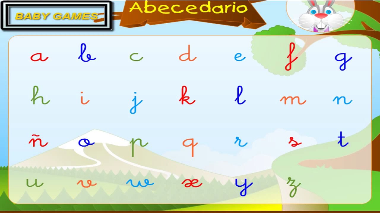 El abecedario en español para niños - ABC - Baby Games