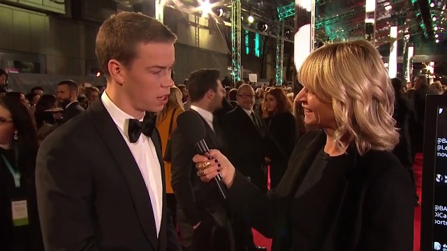 Will Poulter Red Carpet Interview _ BAFTA Film Awards 2016