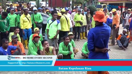 Potong Upah PHL hingga Rp 1 Juta, DKP Batam Didemo Ribuan Pekerja