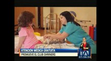 Club Shriners promueve la atención médica gratuita
