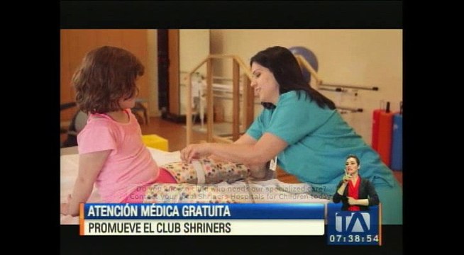 Club Shriners promueve la atención médica gratuita
