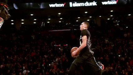Awesome Slow Motion Of Zach LaVine's 2016 Slam Dunk Contest