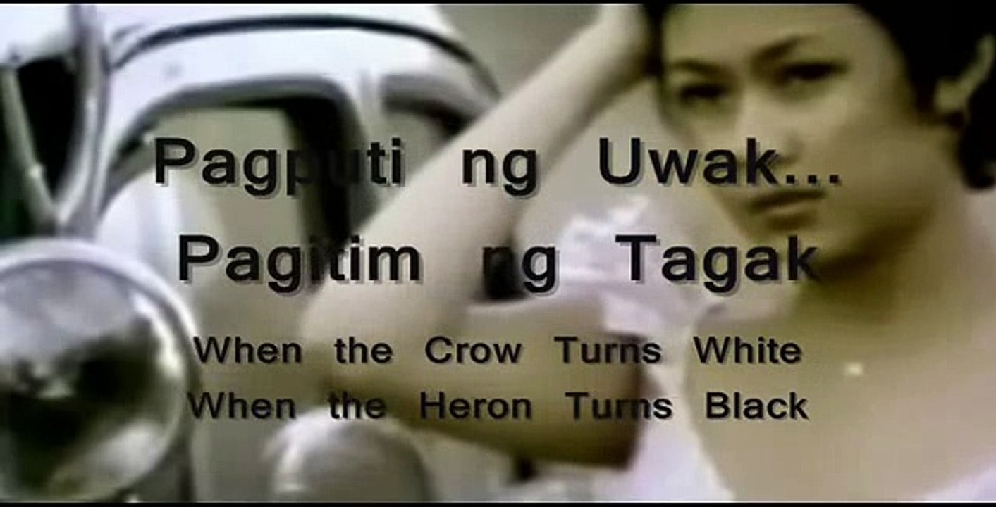 When the Crow Turns White, When the Heron Turns Black