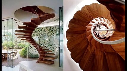Креативные  винтовые лестницы