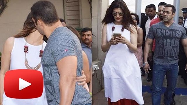 Salman Khan KISSES Ex-Girlfriend Sangeeta Bijlani @ Sister Arpita's Baby Shower