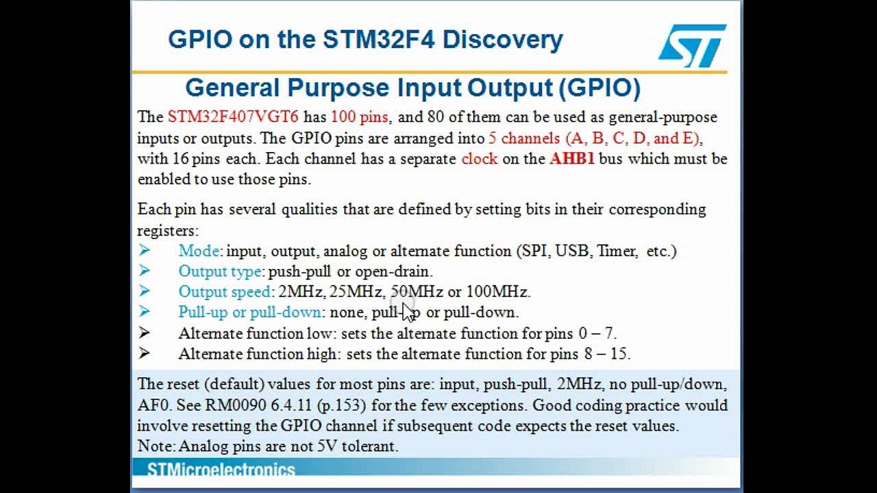Tutorial First time with STM32F4 Discovery in CooCox CoIDE Led Toggle and User Button