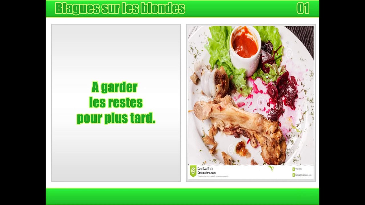 Top blague sur les blondes