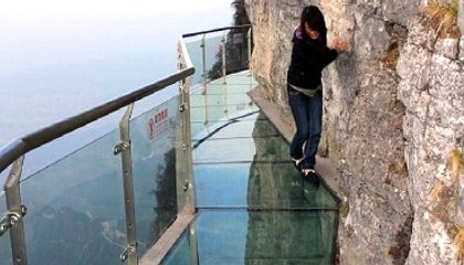 Мост для храбрецов! а ты бы смогла пройти?