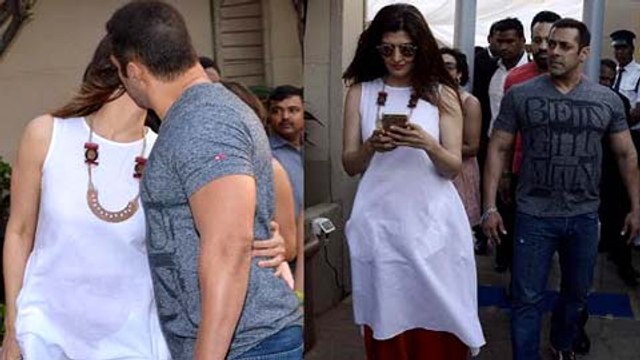 (VIDEO) Salman Khan And His Ex Sangeeta Bijlani's KISS Moment | Arpita Khan's Baby Shower, Mumbai