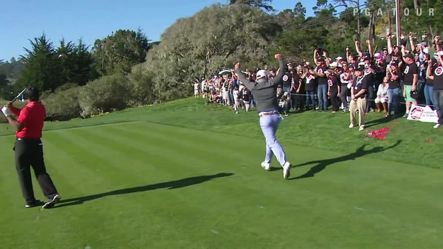Golf : Alfonso Ribeiro et Justin Timberlake font la Carlton Dance