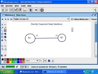 directly connected serial interfaces and isdn