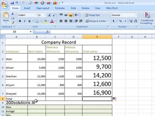 excel formulae banking falied