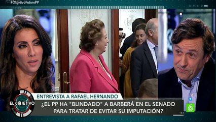 El enganche entre Ana Pastor y Rafael Hernando en 'El Objetivo'