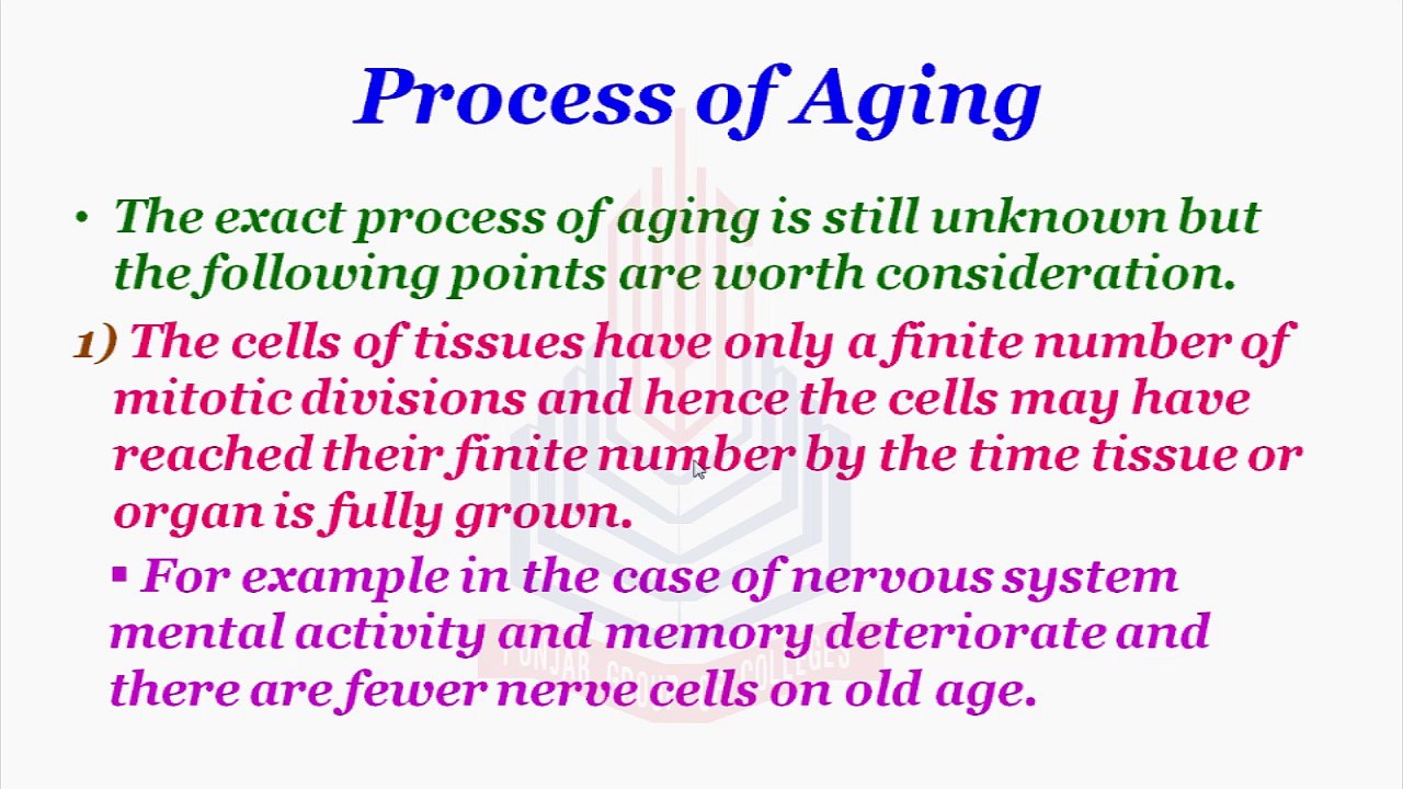 Process of Aging