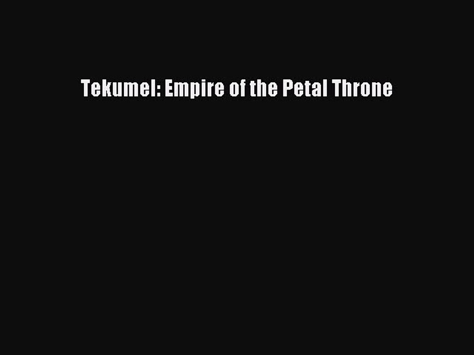 Empire of the petal throne pdf