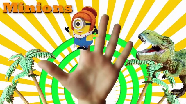 Minions Finger Family Song! Minions Dinosaur Finger Family Song, Daddy Finger Song Minions