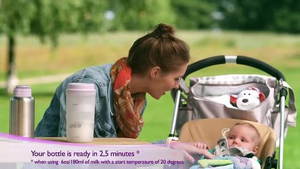 Подогреватель бутылочек и детского питания с термосом Avent