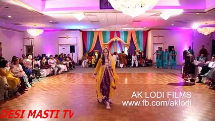 DESI MASTI -[HD] Latest Pakistans Bride Mehndi Dance 2015