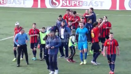 Report TV - Vllaznia ndal Partizanin në fund mes tensionit, fiton Skënderbeu