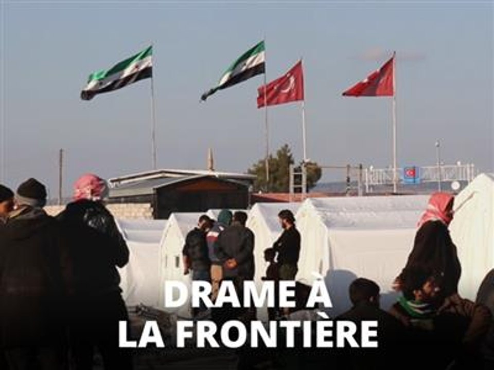 Des milliers de réfugiés aux portes de la Turquie