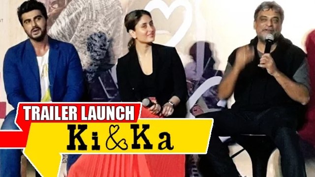 Ki and Ka Trailer Launch | Arjun Kapoor, Kareena Kapoor