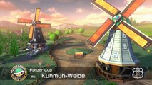 Nintendo Wii-U Mario Kart 8 [HD Video] Shell Cup Moo Moo Meadows - Panzer Cup Kuhmuh Wiese 150ccm High Quality Gamingstream