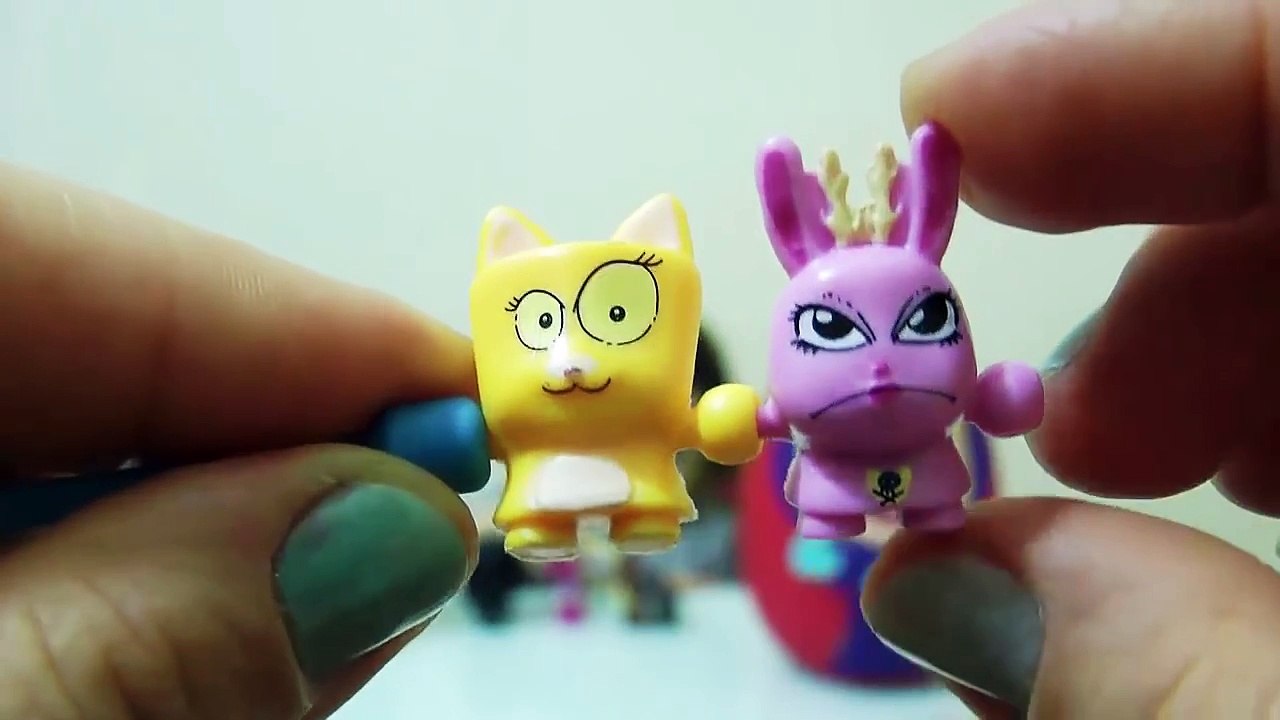 Maşa ile Koca Ayı İki Dev Sürpriz Yumurta Oyun Hamuru - Şirinler Gomu İnvizimals Paw Patrol