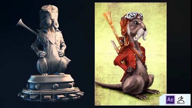 CCI & VFX Showreels HD 3D Modeling Reel- by Batonnet Hugo