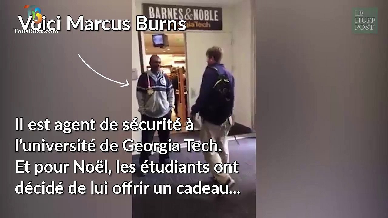 Le cadeau de Noël des étudiants a ému aux larmes un agent de sécurité de l'université Georgia Tech