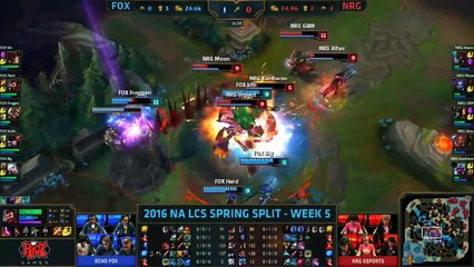 2016 NA LCS Spring -  Week 5 Day 2 Highlights