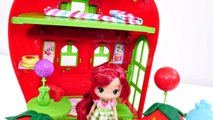 Play Doh Strawberry Shortcake Berry Café with Hello Kitty Sofia   Dora The Explorer Toy Ki