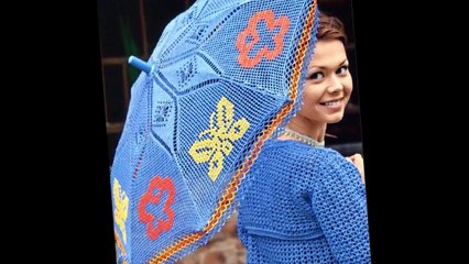 Кружевные зонтики Вяжем зонт крючком