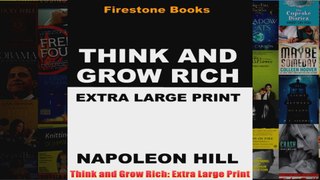 Download PDF  Think and Grow Rich Extra Large Print FULL FREE