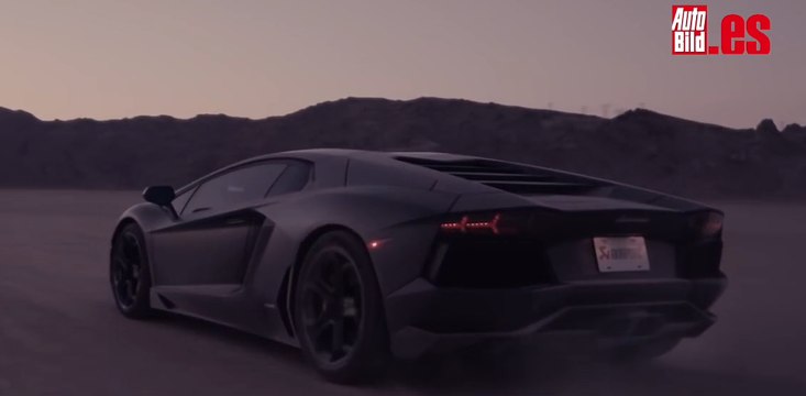 Así suena un Lamborghini Aventador con escape Akrapovic