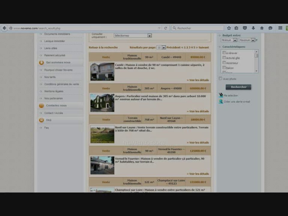 Annonces immobilières : Site d'annonces immobilières : Vendre, acheter, Louer Maisons Appartements