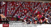 Politique/crimes d'Etat. Remaniement-cinéma. L. Fabius 