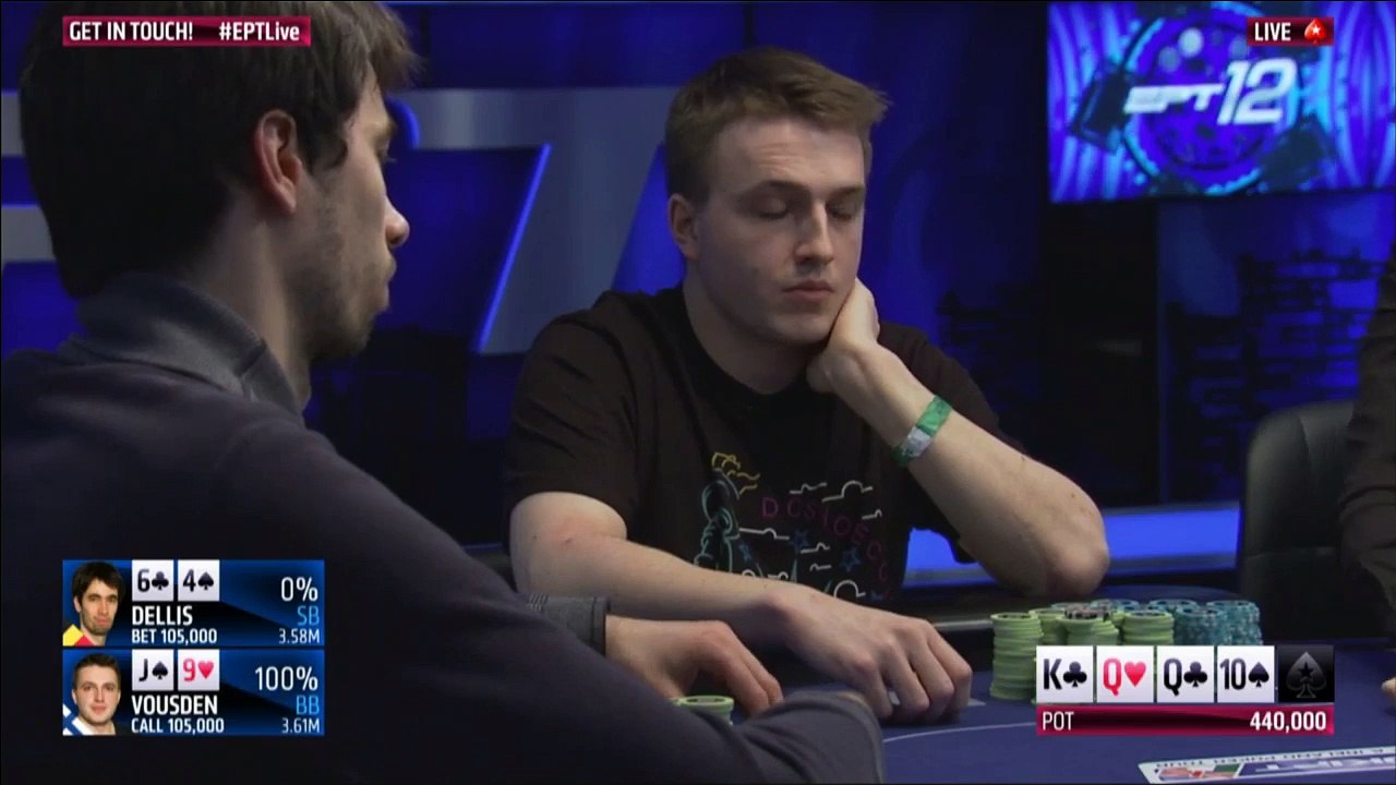 UKIPT Dublin 2016 Live Poker Main Event, Final Table Cards Up – PokerStars
