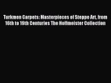 Read Turkmen Carpets: Masterpieces of Steppe Art from 16th to 19th Centuries The Hoffmeister