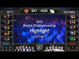 [게임코치] 2015 롤드컵 결승 하이라이트 SKT vs KOO #03 (LoL World Championship 2015 Grand Final Highlight)