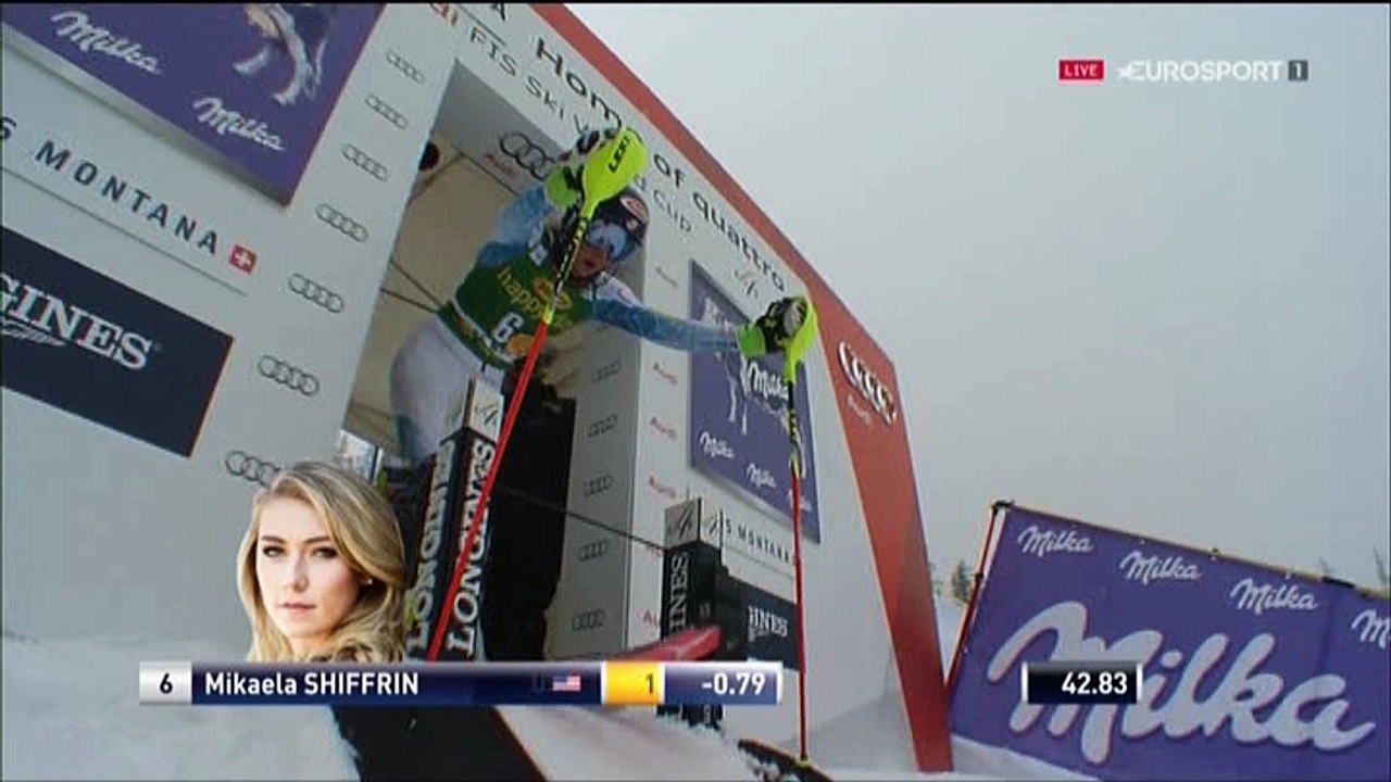 Mikaela Shiffrin • Crans Montana Win • 15.02.16