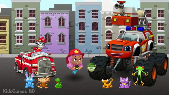 Paw Patrol Full Episodes - Nick Jr FireFighters - Bubble Guppies & Paw Patrol Cartoon Game