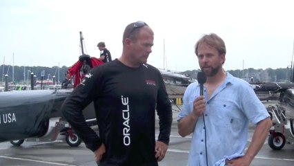 Dirk de Ridder, Oracle Team USA wing trimmer