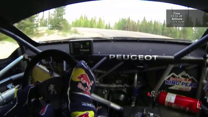 pikes peak sebastien loeb 208t16 camra embarqué