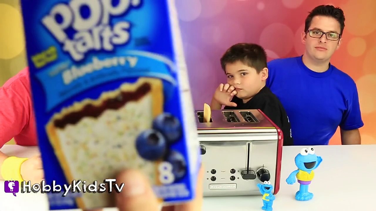 Worlds Biggest POP TART Surprise Egg + CHALLENGE! Joker + Star Wars Balloon Game by HobbyKidsTV