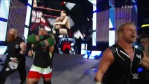 Fast Lane 2015 Seth Rollins, Big Show, Kane vs Erick Rowan, Ryback, Dolph Ziggler