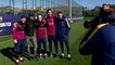 Eros Ramazzotti visit FC Barcelona training session
