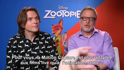 Interview Zootopie : utiliser ou pas la Motion Capture ?