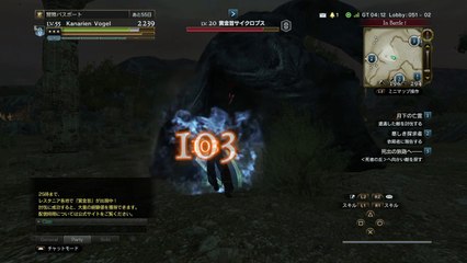 【ドラゴンズドグマ オンライン】ダウン時のみで凍結→石化